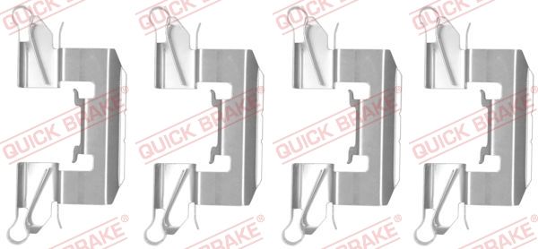 Zestaw akcesoriów, klocki hamulcowe QUICK BRAKE 109-1772