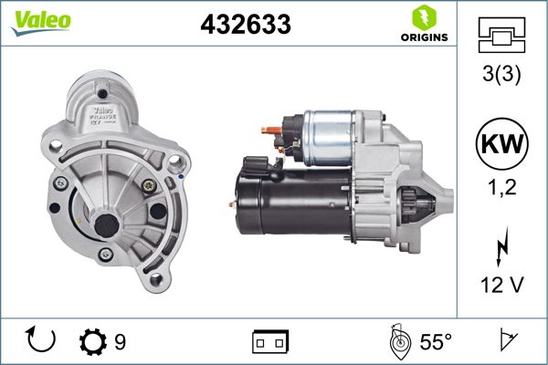 Rozrusznik VALEO 432633