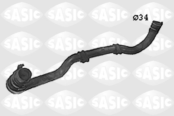 Przewód elastyczny chłodnicy SASIC SWH0486