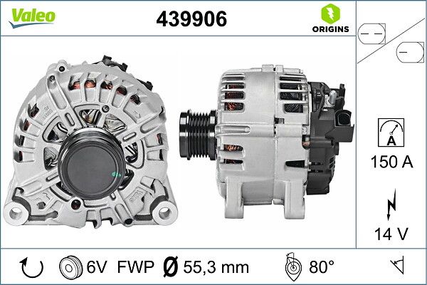 Alternator VALEO 439906