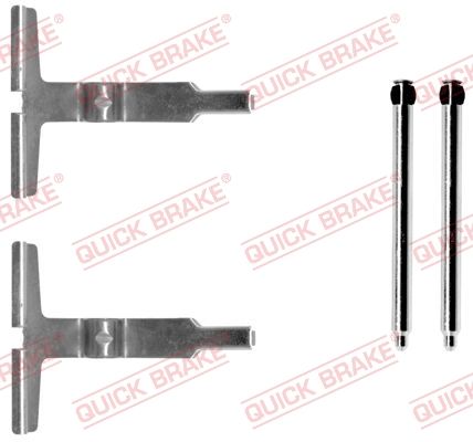Zestaw akcesoriów, klocki hamulcowe QUICK BRAKE 109-1661