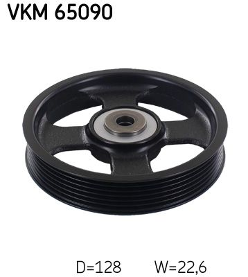 rolka kierunkowa / prowadząca, pasek klinowy zębaty SKF VKM65090