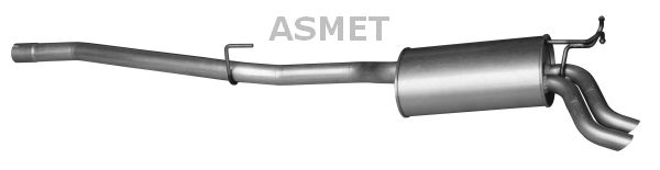 Tłumik końcowy ASMET 01.075