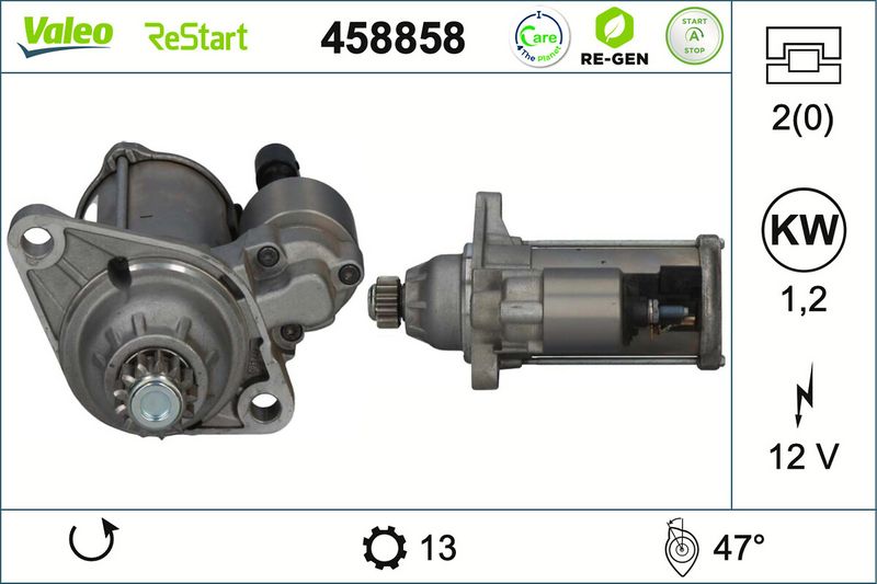 Rozrusznik VALEO 458858