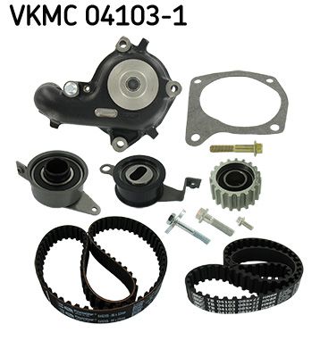 Pompa wody + zestaw paska rozrządu SKF VKMC04103-1
