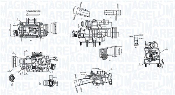 Termostat, płyn chłodzący MAGNETI MARELLI 352317005080