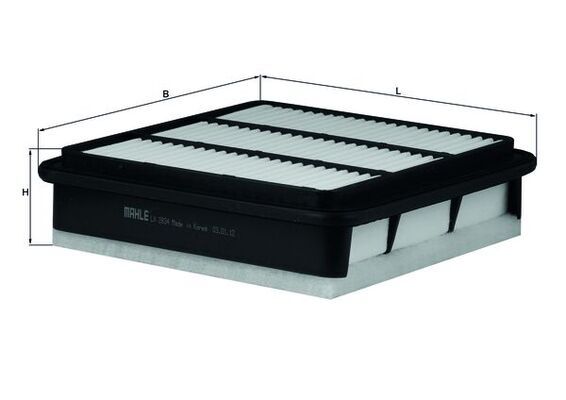 Filtr powietrza KNECHT LX 2834