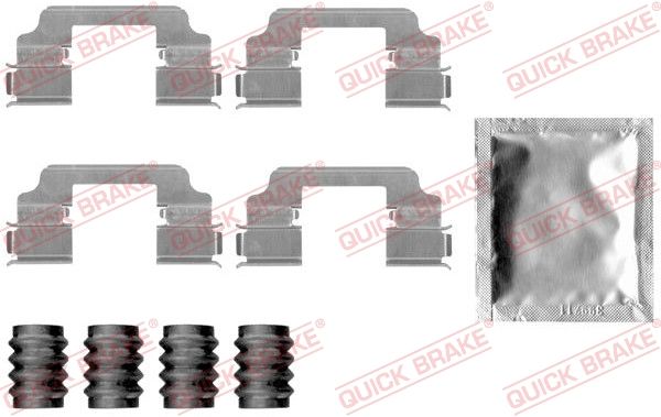 Zestaw akcesoriów, klocki hamulcowe QUICK BRAKE 109-1826