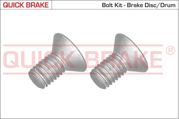 Zestaw śrub, tarcza hamulcowa QUICK BRAKE 11669K