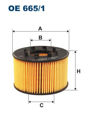 Filtr oleju FILTRON oe 665/1