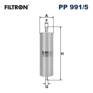 Filtr paliwa FILTRON pp 991/5