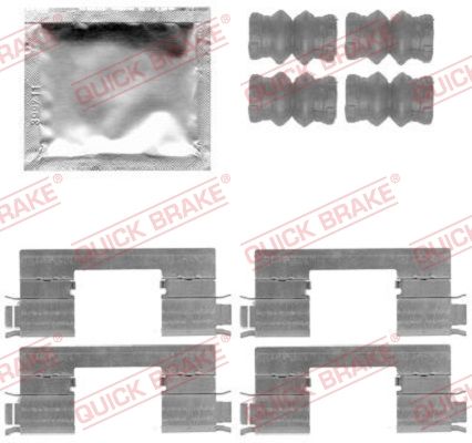 Zestaw akcesoriów, klocki hamulcowe QUICK BRAKE 109-1798