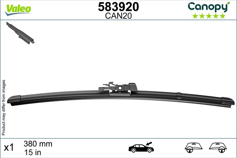 Pióro wycieraczki VALEO 583920