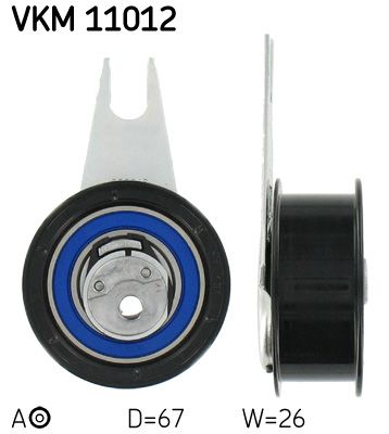 Rolka napinacza, pasek rozrządu SKF VKM 11012