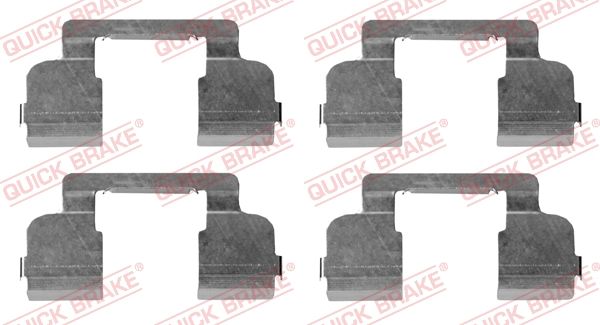 Zestaw akcesoriów, klocki hamulcowe QUICK BRAKE 109-1698