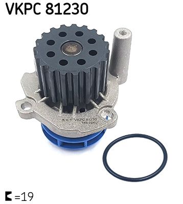 Pompa wody, chłodzenie silnika SKF VKPC81230