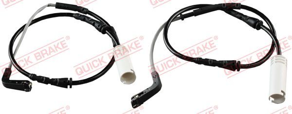 Styk ostrzegawczy, zużycie okładzin hamulcowych QUICK BRAKE WS0381A