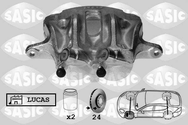 Zacisk hamulca SASIC SCA0070