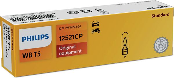 Żarówka, oświetlenie wnętrza PHILIPS 12521cp