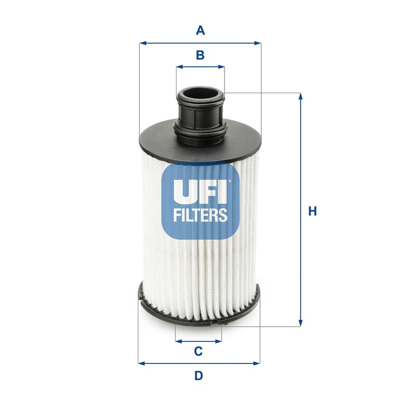 Filtr oleju UFI 25.073.02