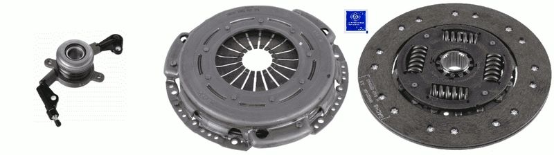 Zestaw sprzęgieł SACHS 3000 990 437