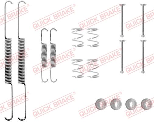 Zestaw akcesoriów, szczęki hamulcowe QUICK BRAKE 105-0507