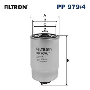 Filtr paliwa FILTRON pp 979/4