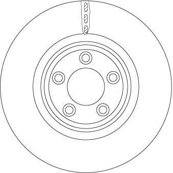 Tarcza hamulcowa TRW DF6223S