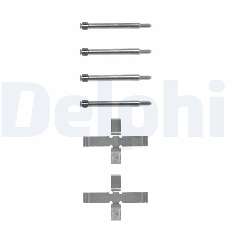 Zestaw akcesoriów, klocki hamulcowe DELPHI LX0039