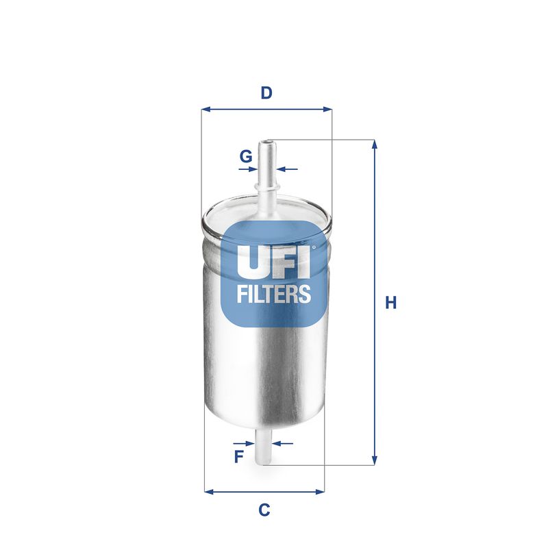Filtr paliwa UFI 31.722.00