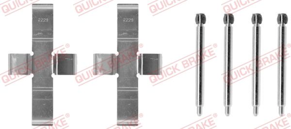 Zestaw akcesoriów, klocki hamulcowe QUICK BRAKE 109-1004
