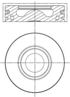 Tłok MAHLE 013PI00136000