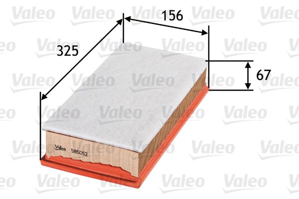 Filtr powietrza VALEO 585052