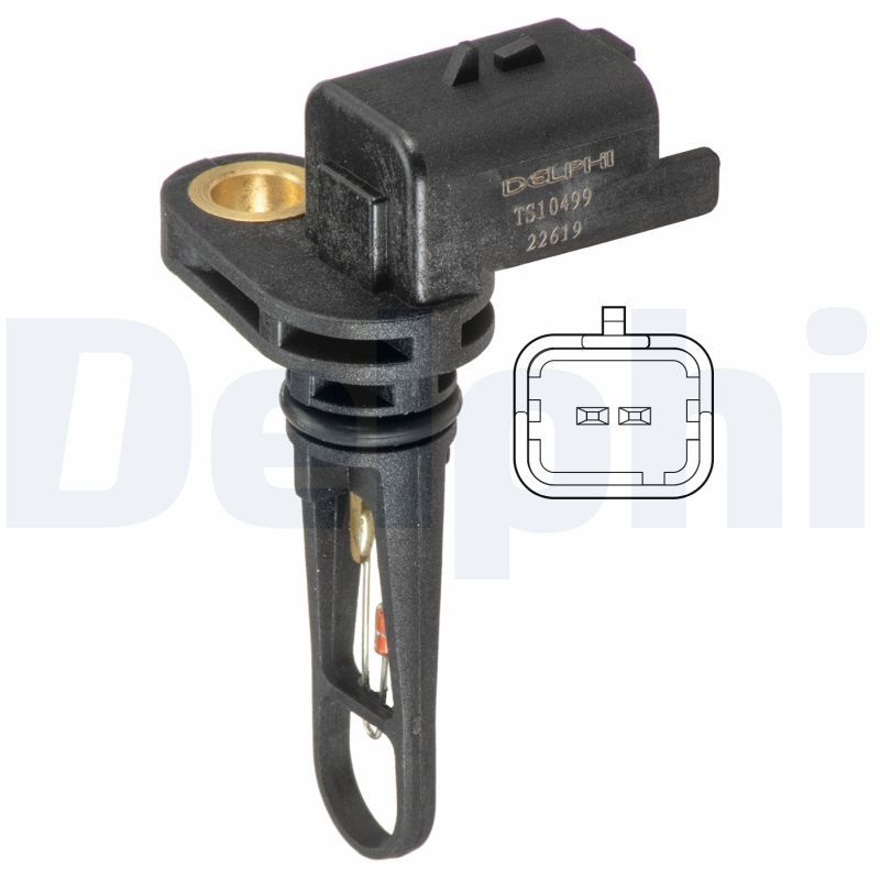Czujnik, temperatura powietrza dolotowego DELPHI TS10499