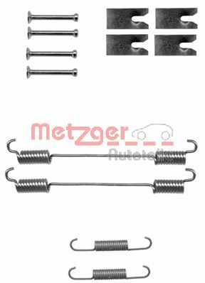 Zestaw akcesoriów, szczęki hamulcowe METZGER 105-0862