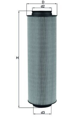 Filtr powietrza KNECHT LX 791