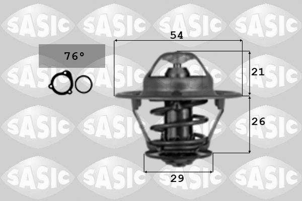 Termostat, płyn chłodzący SASIC 4000367