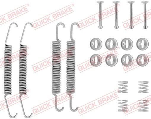 Zestaw akcesoriów, szczęki hamulcowe QUICK BRAKE 105-0548