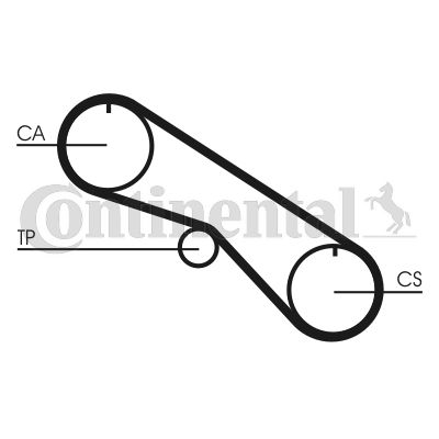 Pasek rozrządu CONTINENTAL CTAM CT1082