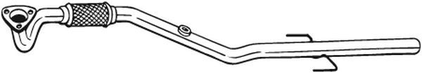 Rura wydechowa BOSAL 878-375