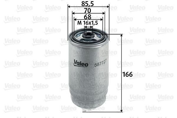 Filtr paliwa VALEO 587727