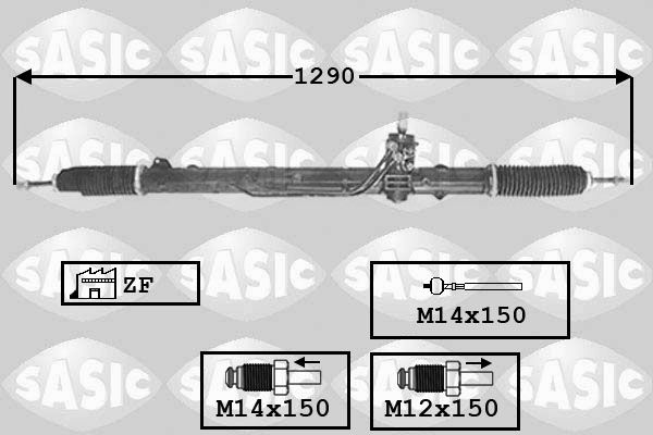 Przekładnia kierownicza SASIC 7006009