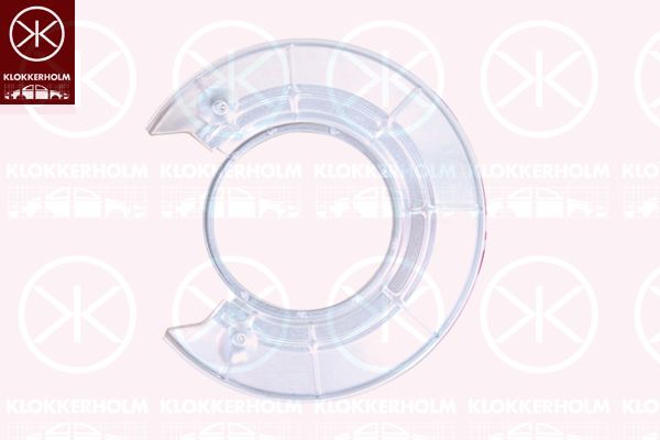 Panel rozbryzgiwujący, tarcza hamulcowa KLOKKERHOLM 6526877