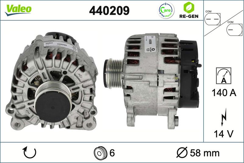 Alternator VALEO 440209