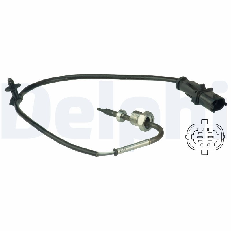 czujnik, temperatura spalin DELPHI TS30028