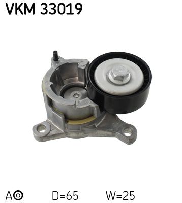 Rolka napinacza, pasek klinowy wielorowkowy SKF VKM 33019