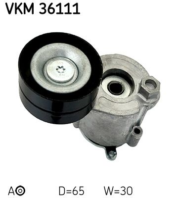 Rolka napinacza, pasek klinowy wielorowkowy SKF VKM 36111