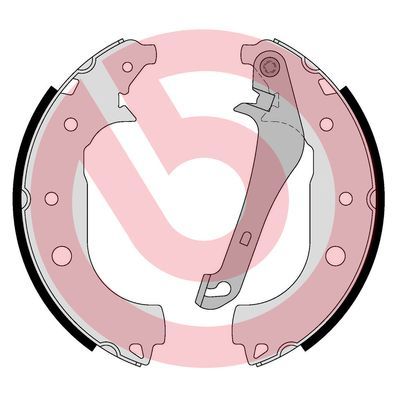 Zestaw szczęk hamulcowych BREMBO S 24 552