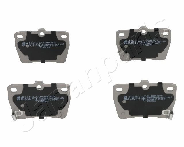 Zestaw klocków hamulcowych, hamulce tarczowe JAPANPARTS PP-256AF