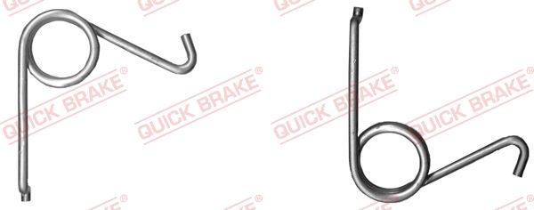 Zestaw naprawczy, dźwignia hamulca postojowego (zacisk) QUICK BRAKE 113-0522